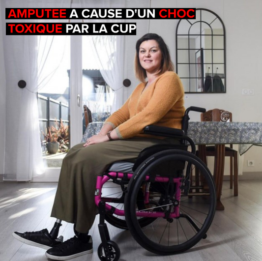 Amputée à cause de la Cup : Le cauchemar de Sandrine