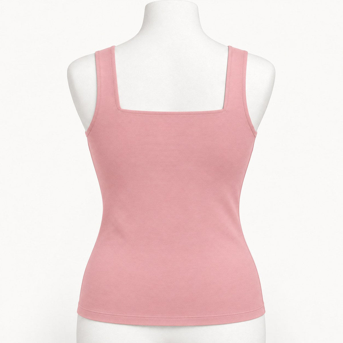 Débardeur Bra-Free Rose poudré, dos