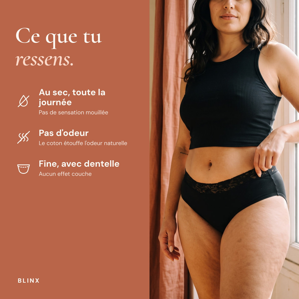 Culotte Menstruelle Marianne (Lot de 3)