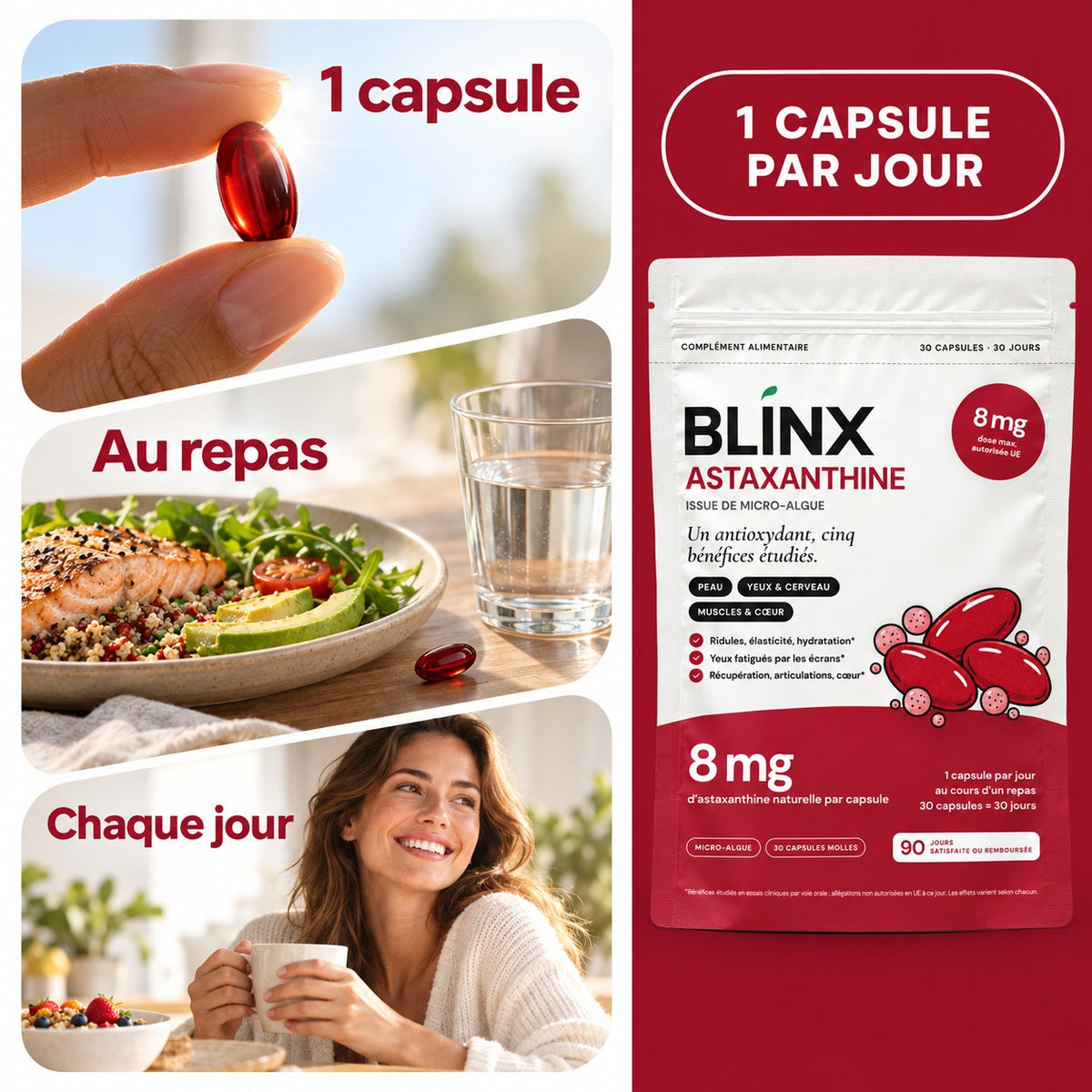 Blinx Astaxanthine : comment l’utiliser