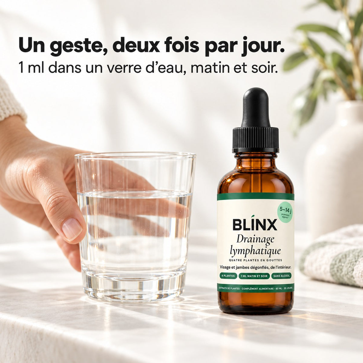 Blinx Drainage lymphatique au quotidien