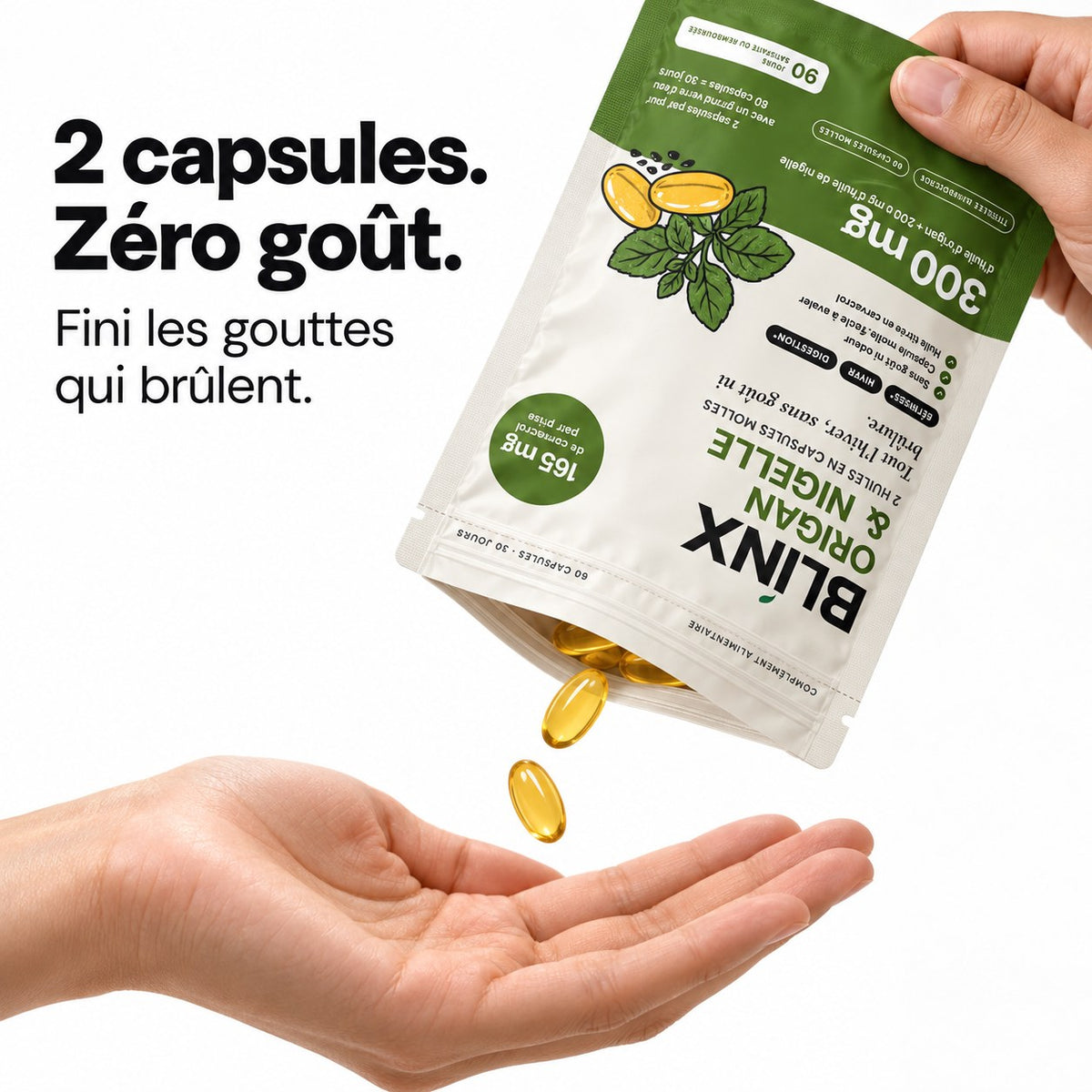 Blinx Origan & Nigelle : le geste